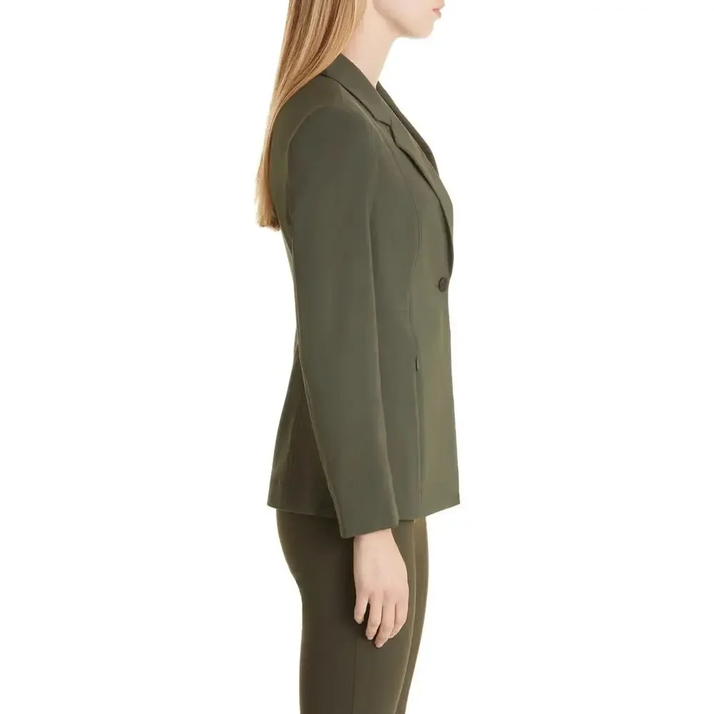 MM LaFleur Moreland OrigamiTech Jacket Olive Green Women's 12 Pockets Gorpcore - Picture 5 of 16